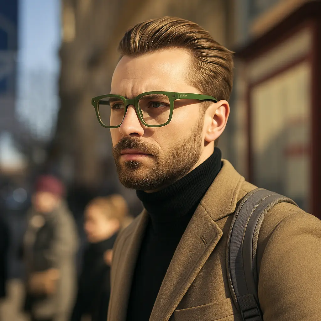 new Mint Green Smart Eyeglasses