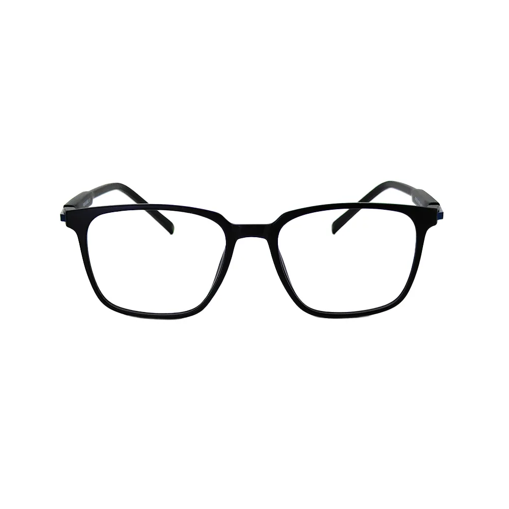 "Sleek black smart lightweight eyeglasses for modern style"