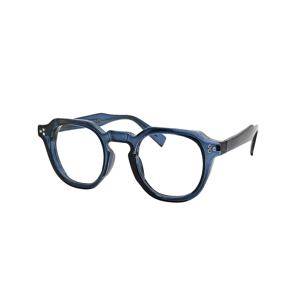 Bold Classic Round Eyeglasses for men and women – Vision Drishti