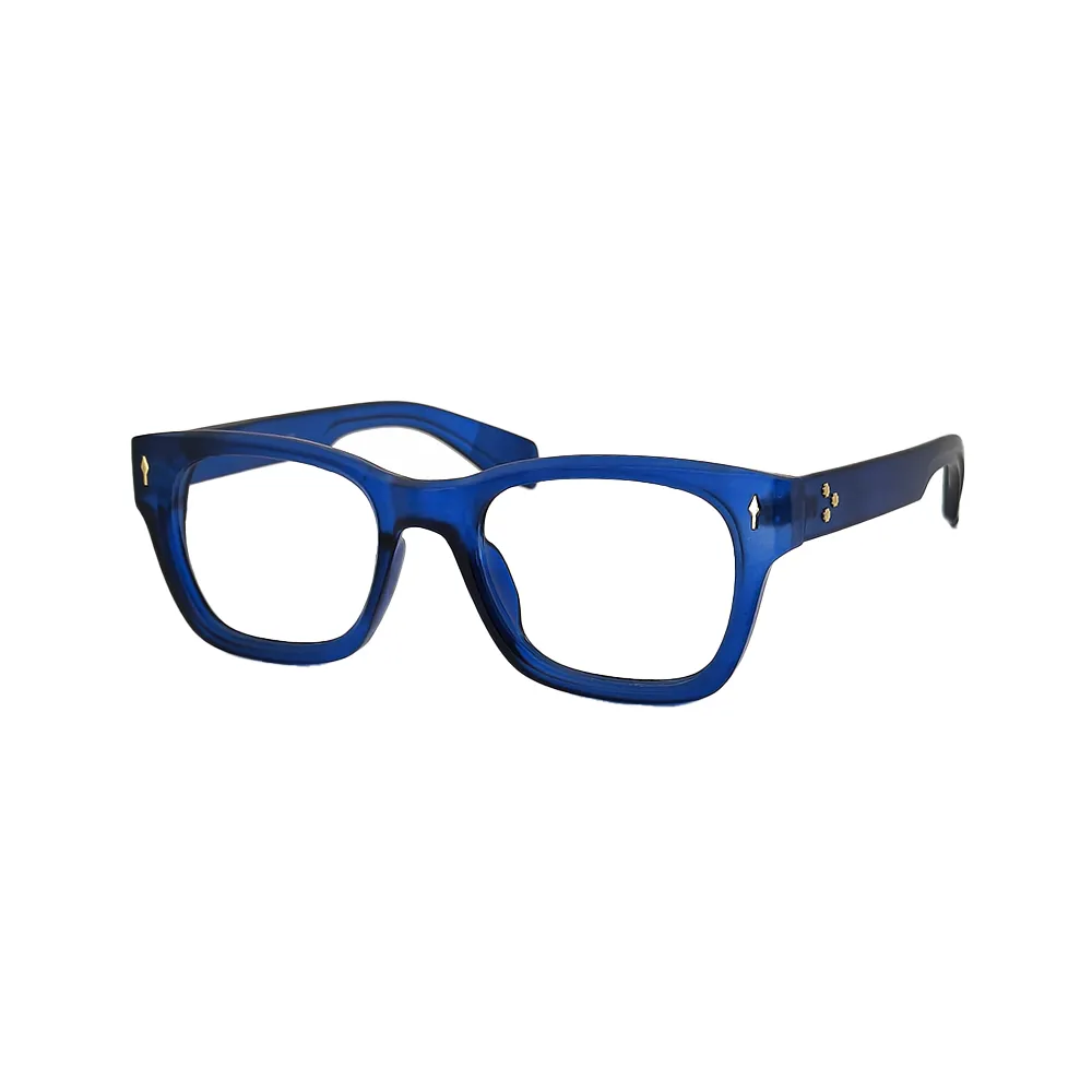 Blue Smart Eyeglasses