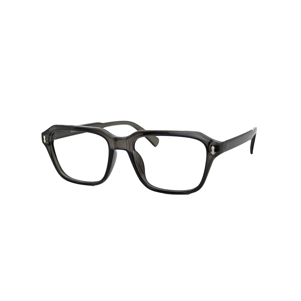 Transparent Black Spectacles Frame Unisex – Vision Drishti