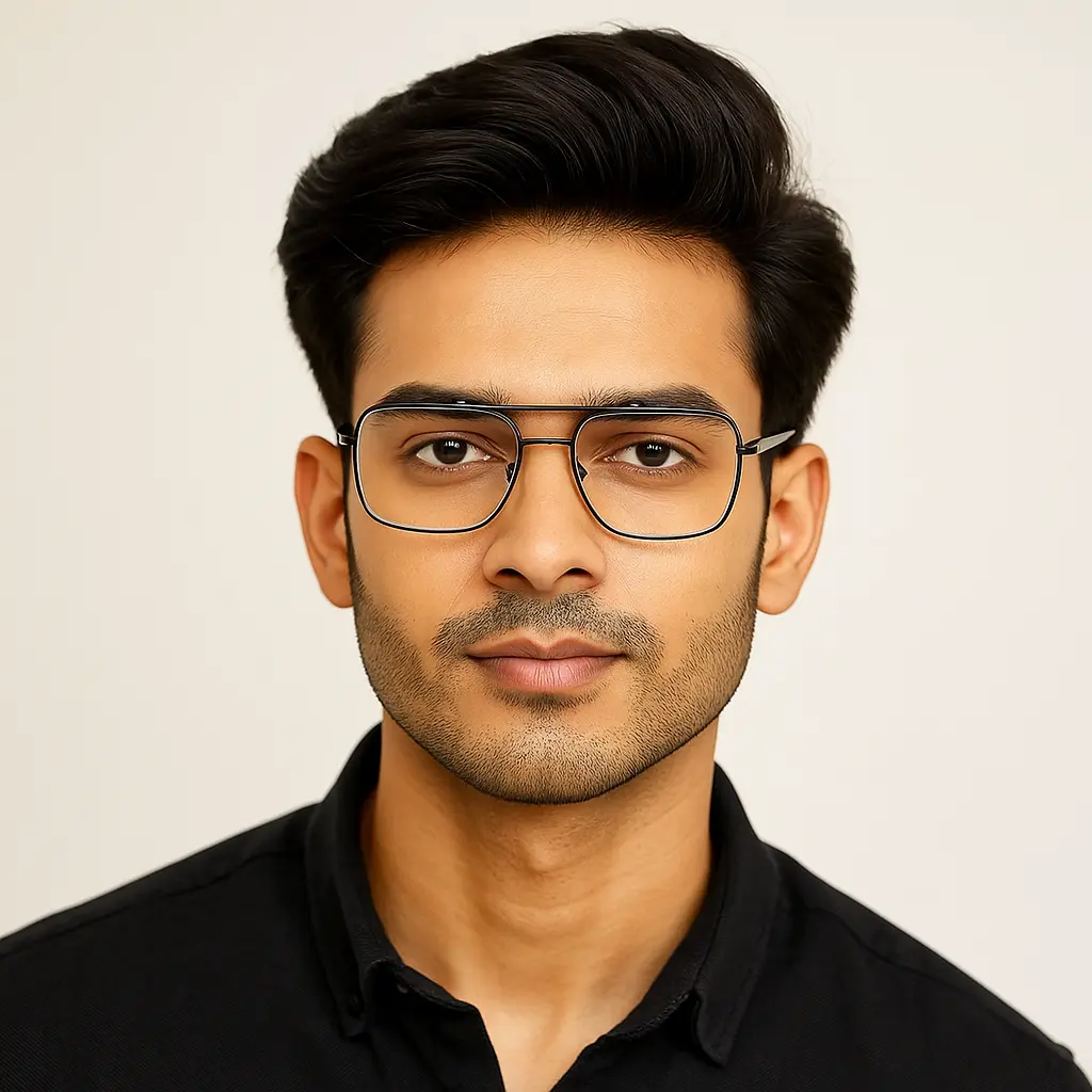 New Dual-tone black-silver eyeglasses