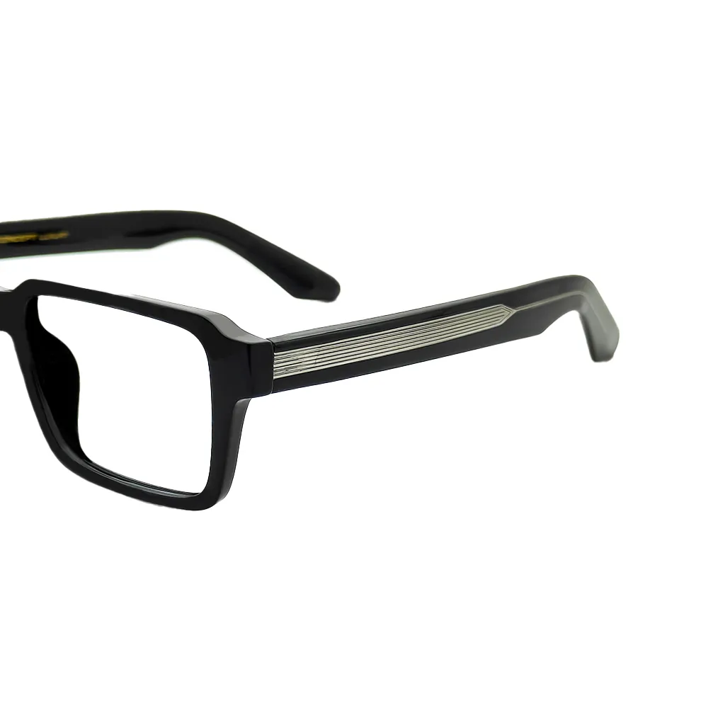 Vibe Bold Black Eyeglasses-AL8802 7 Vibe Bold Black Eyeglasses-AL8802 - Image 6