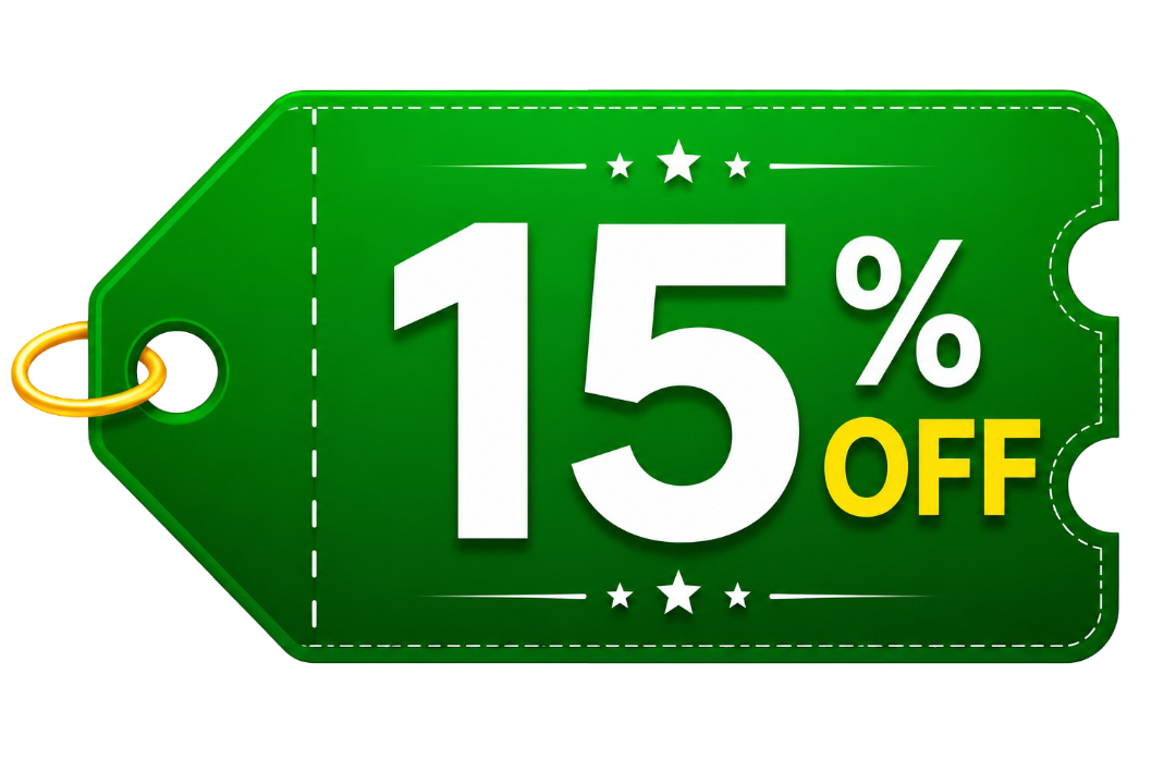Offer & Promo 2 15% off